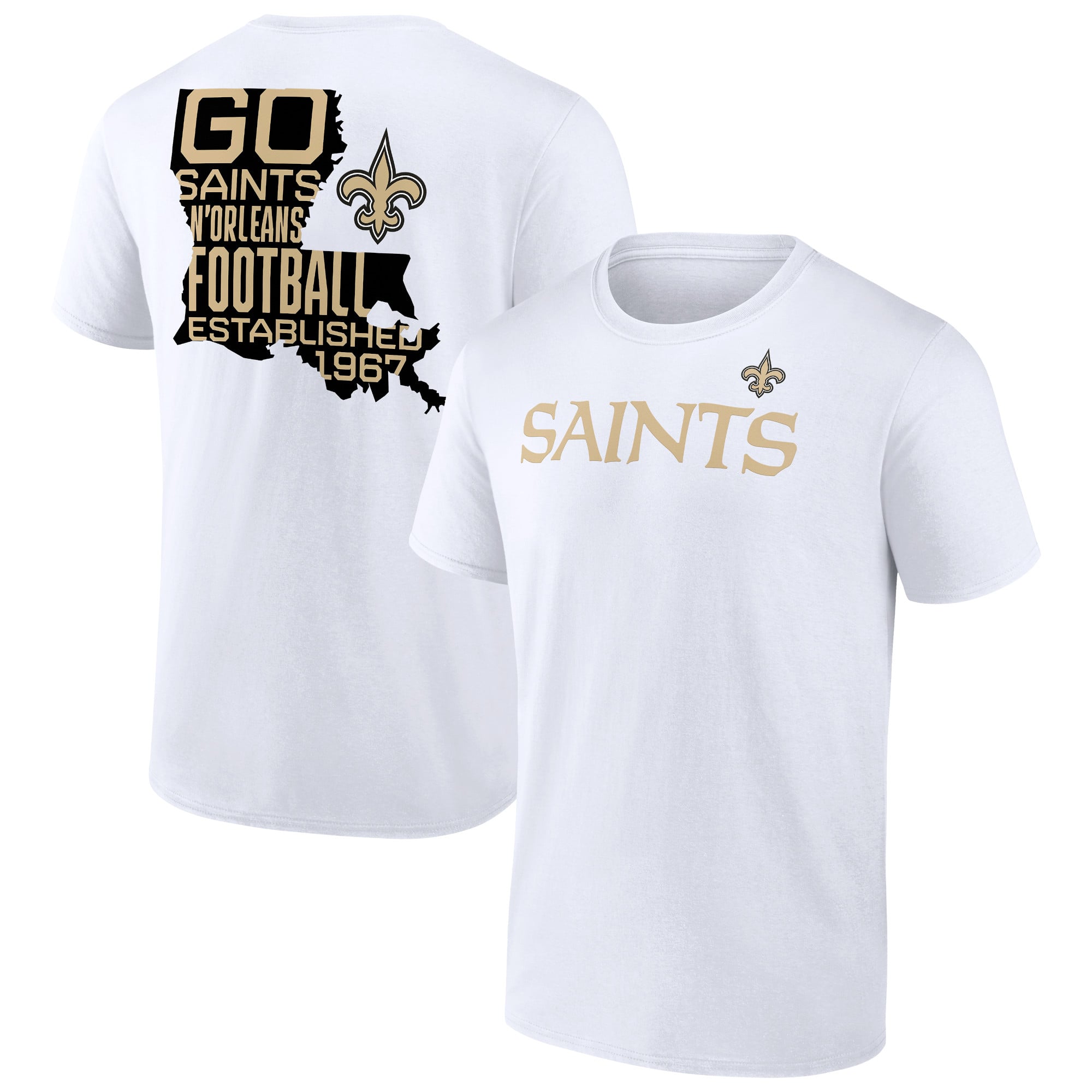 New Orleans Saints Hometown Hot Shot Graphic T-Shirt - Mens