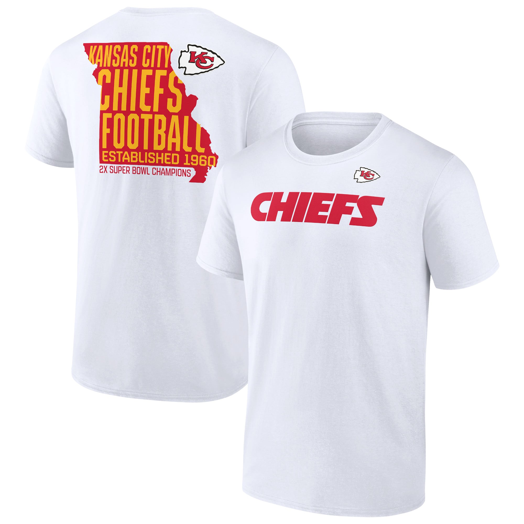 Kansas City Chiefs Hometown Hot Shot Graphic T-Shirt - Mens
