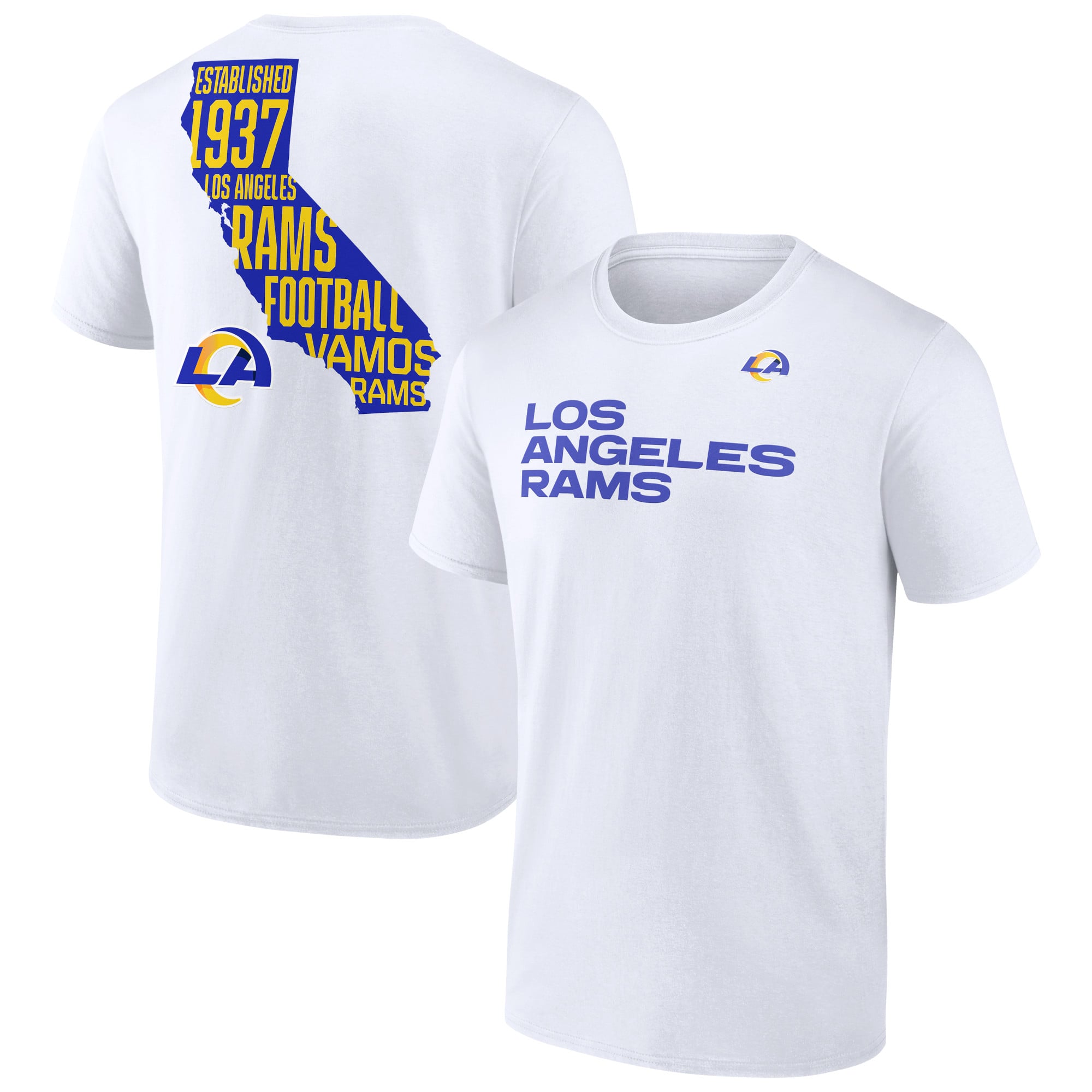 Los Angeles Rams Hometown Hot Shot Graphic T-Shirt – Mens