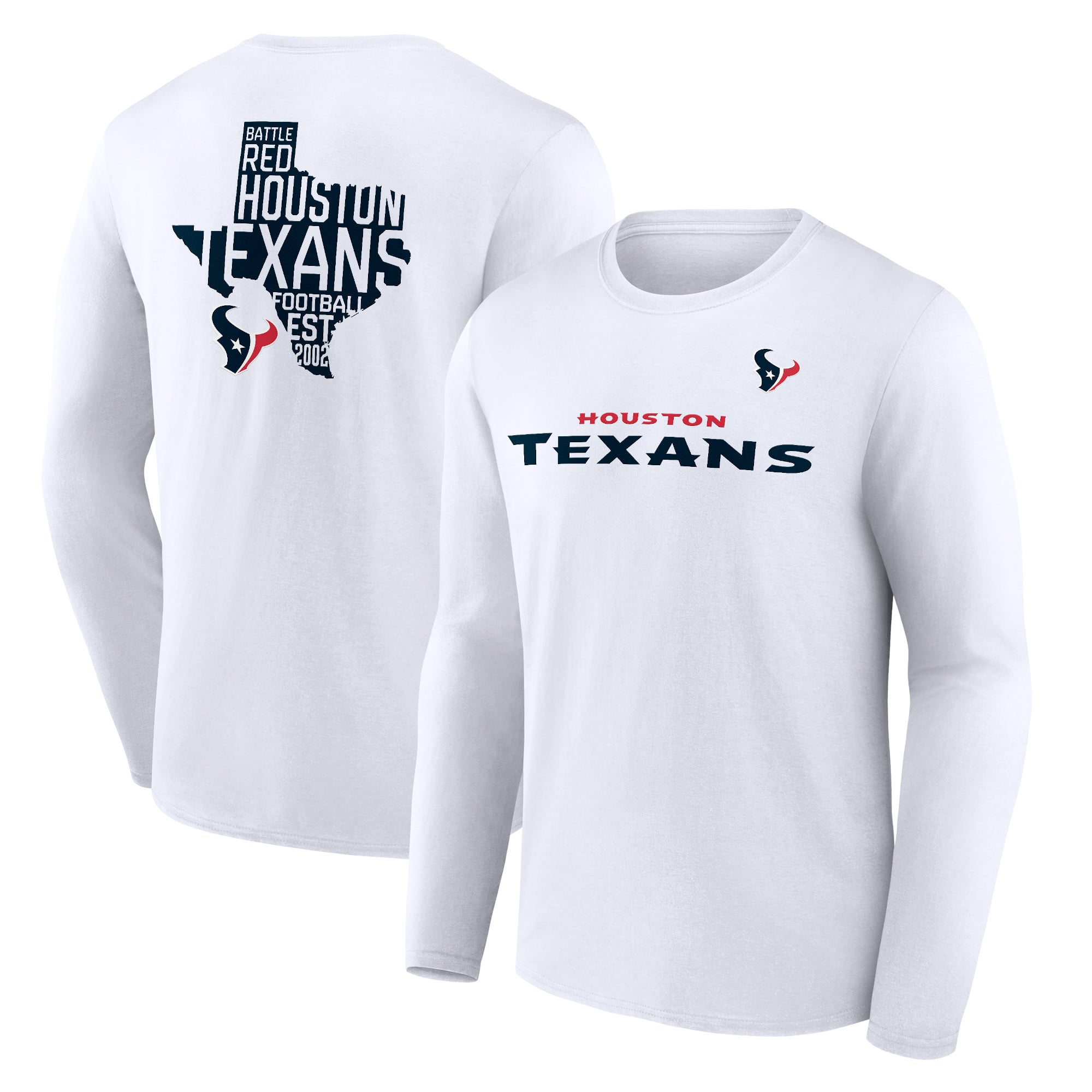 T-shirt à manches longues graphique Houston Texans Hometown Hot Shot - Hommes
