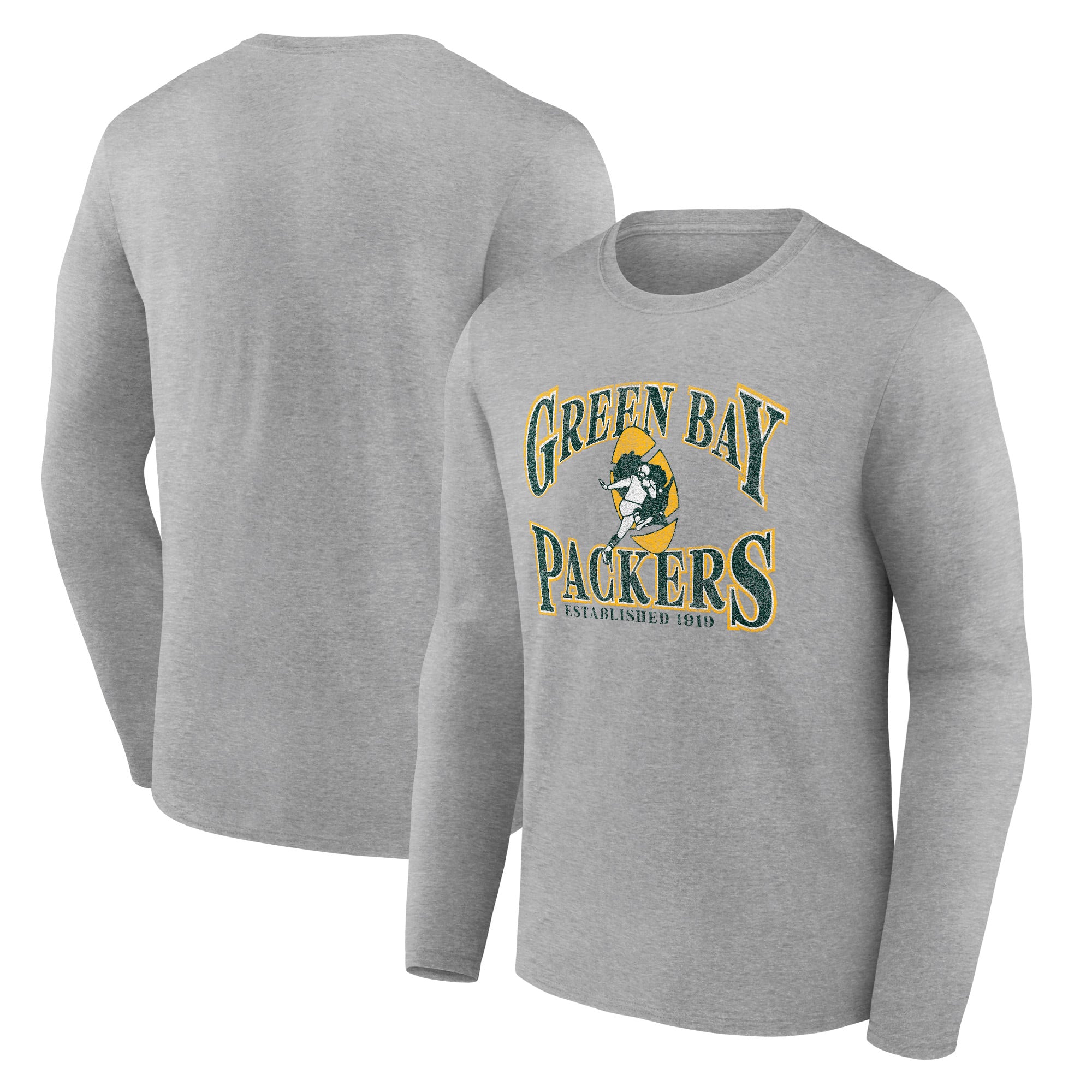 T-shirt à manches longues True Classics Playbilty des Green Bay Packers - Hommes