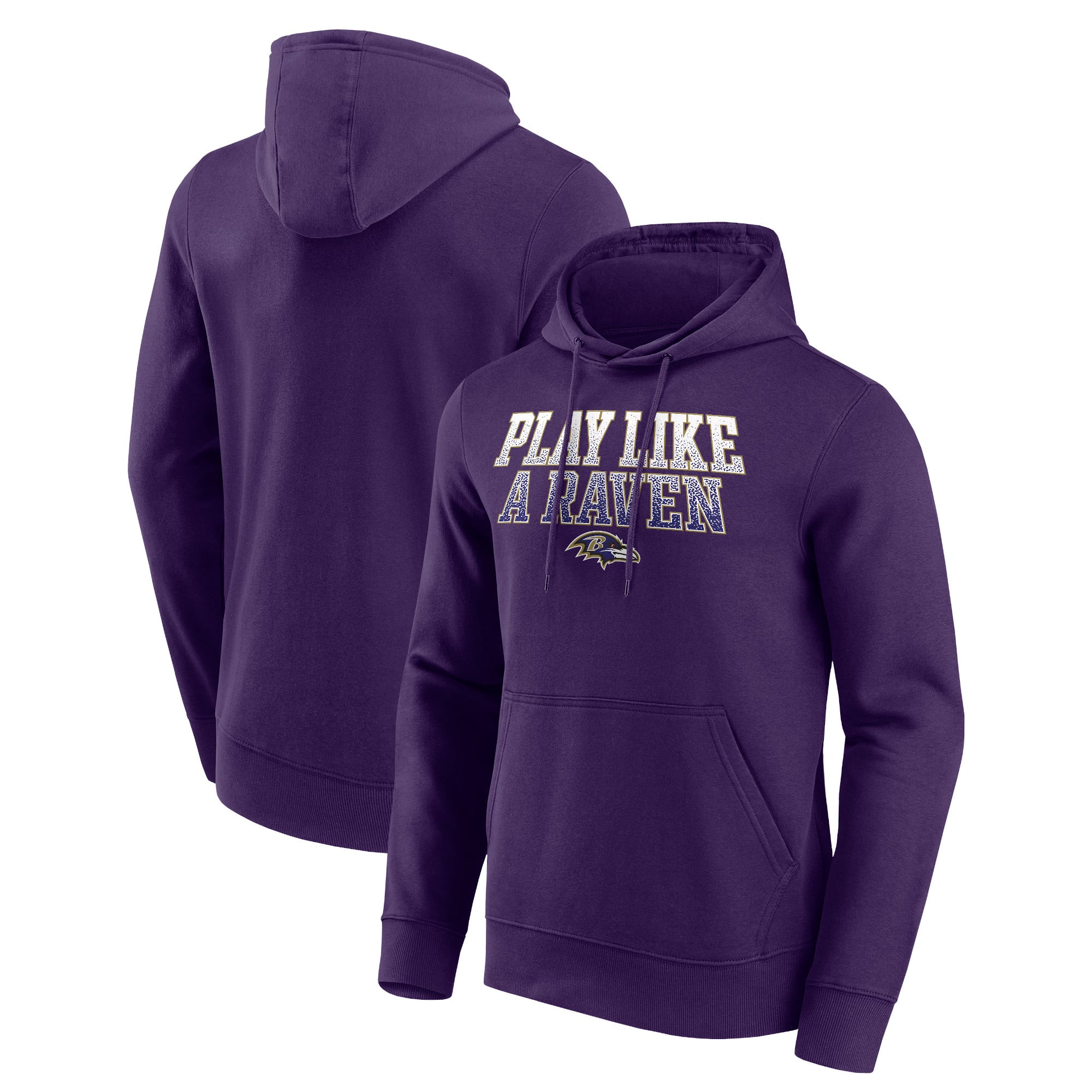 Felpa con cappuccio grafica Baltimore Ravens Hometown Heavy Hitter - Uomo