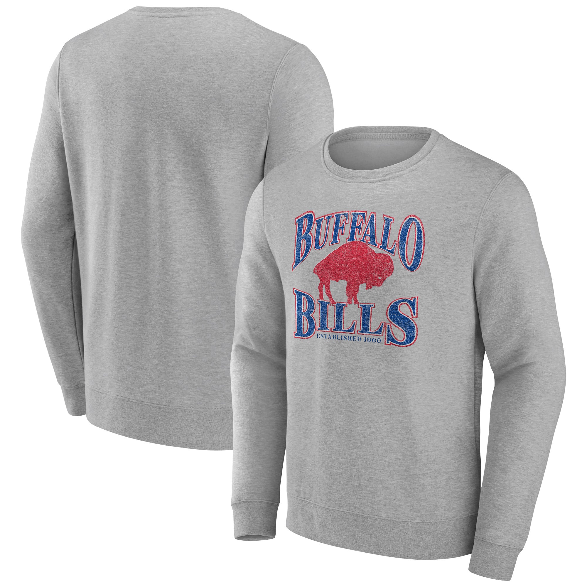 Sweat ras du cou Buffalo Bills True Classics Playbilty - Homme