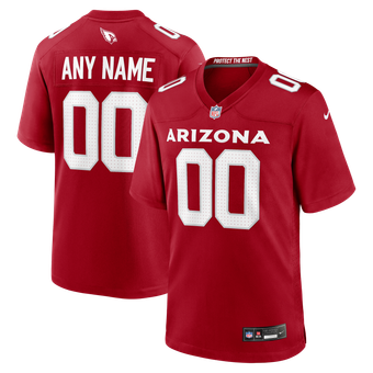 Arizona Cardinals Nike Game Home Jersey - Custom - Mens