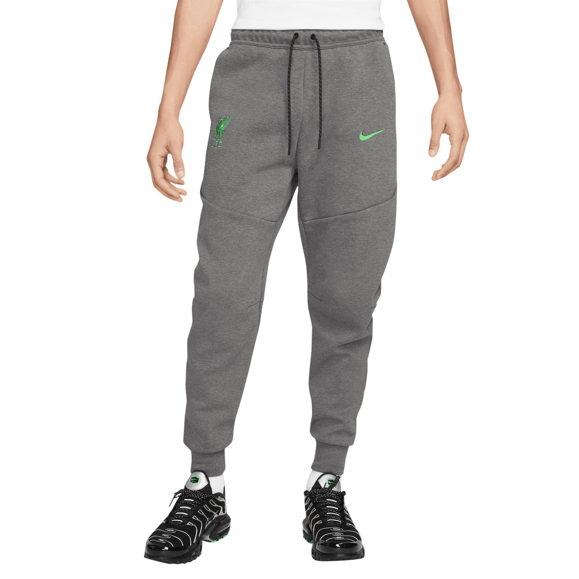 Pantaloni da jogging in pile Nike Liverpool - Grigi