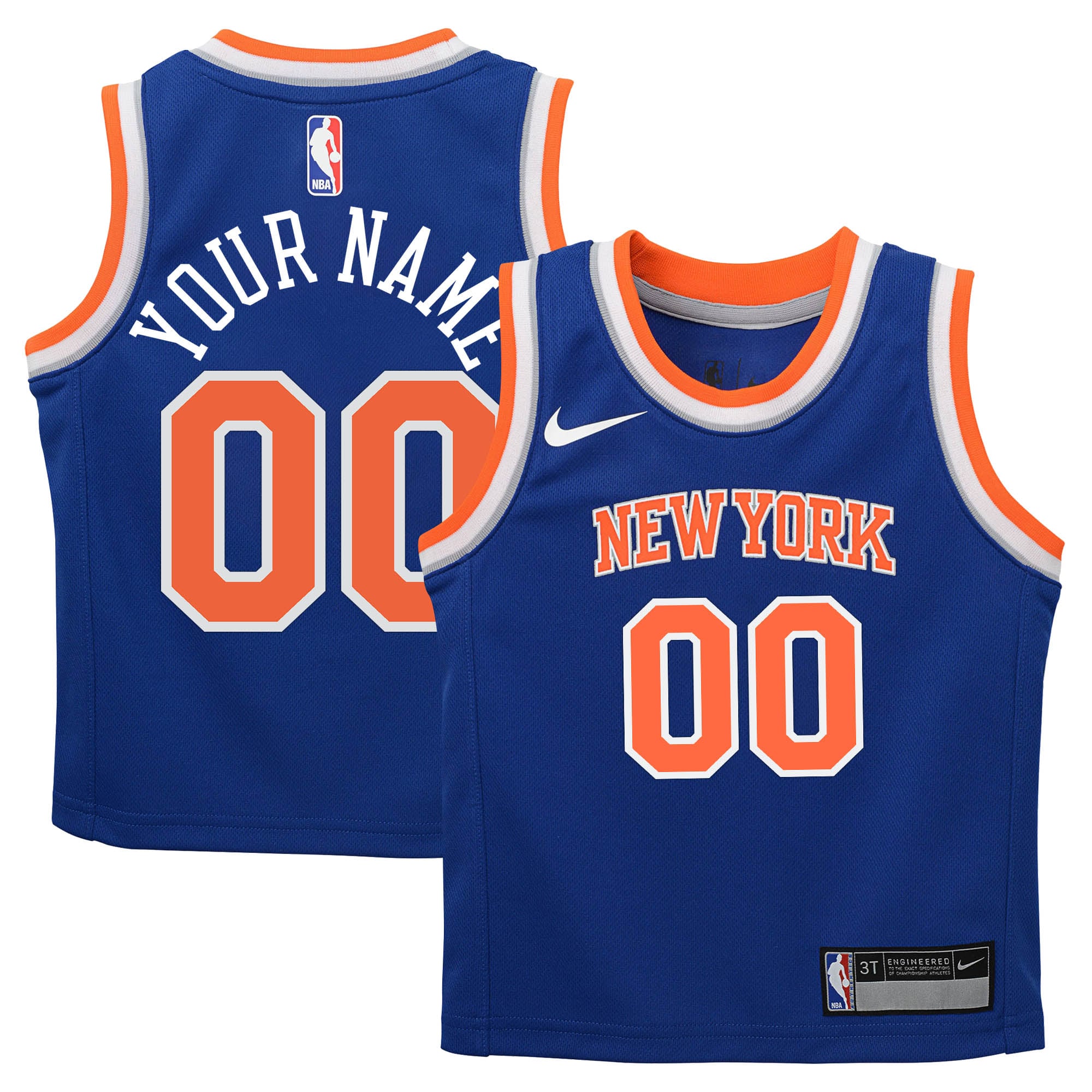 New York Knicks Nike Replica Icon Trikot – individuell – Kinder