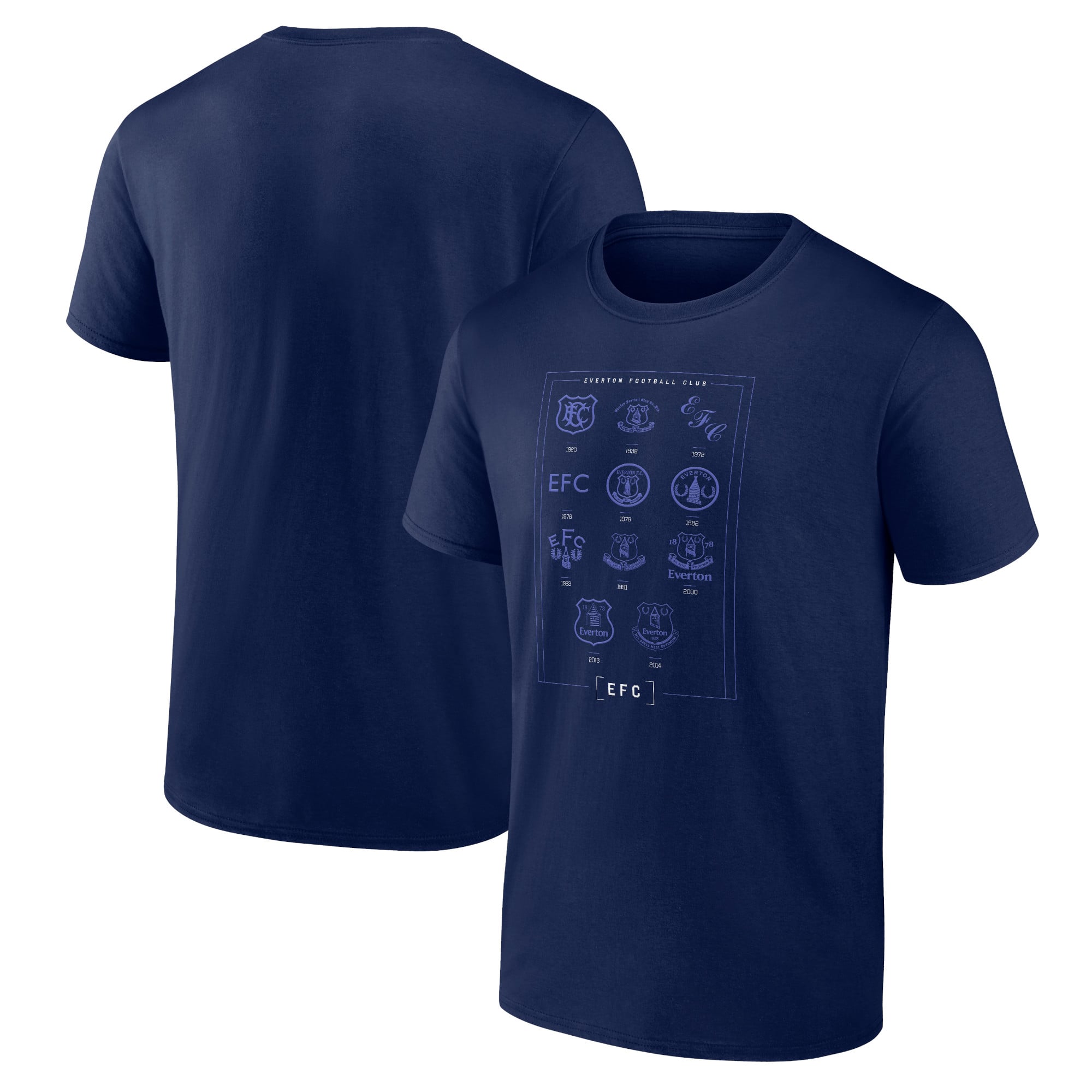 T-shirt grafica Everton Legacy - Blu - Uomo
