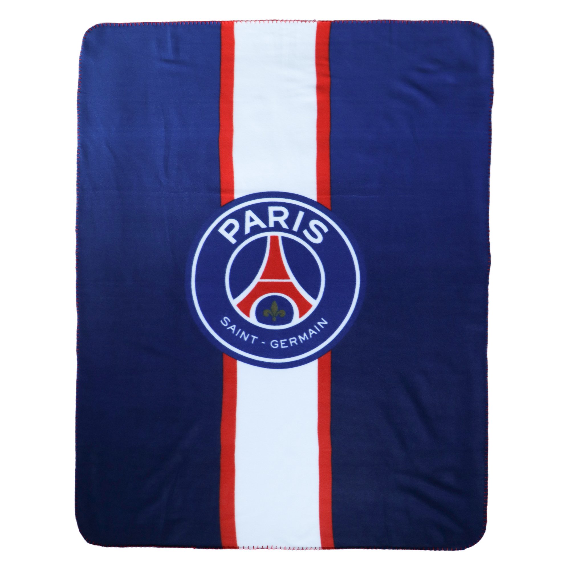 Copripiumino in pile Paris Saint-Germain tricolore - 110 x 140