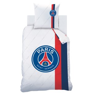 Parure de lit PSG - 140 x 200 + 63 x 63 - Retro White, vue 2