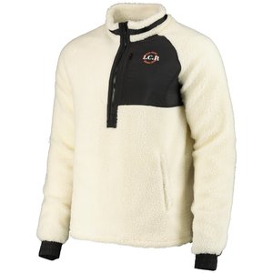 Veste PSG ICI C'EST PARIS Fleece Col Quart de Zip - Gris/Noir, vue 3