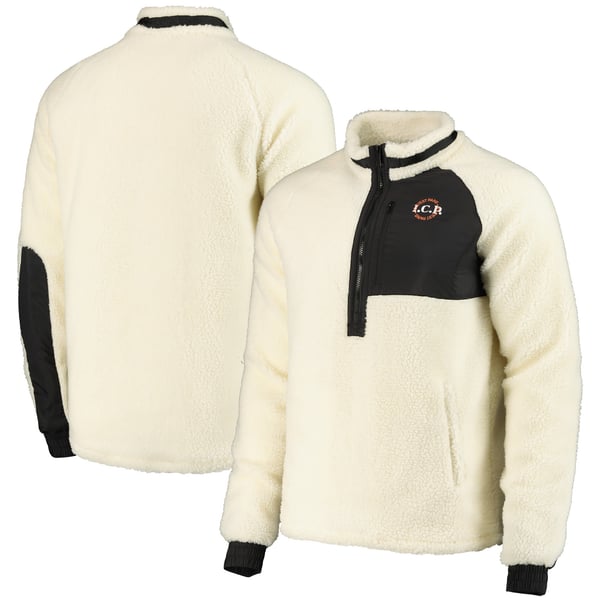 Veste PSG ICI C'EST PARIS Fleece Col Quart de Zip - Gris/Noir