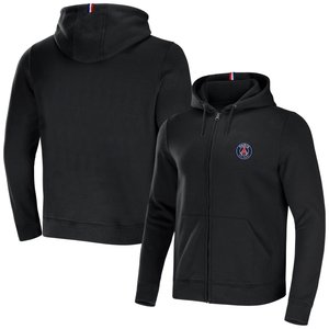Sweat à capuche zippé PSG ESSENTIEL - Noir - Homme, vue 2