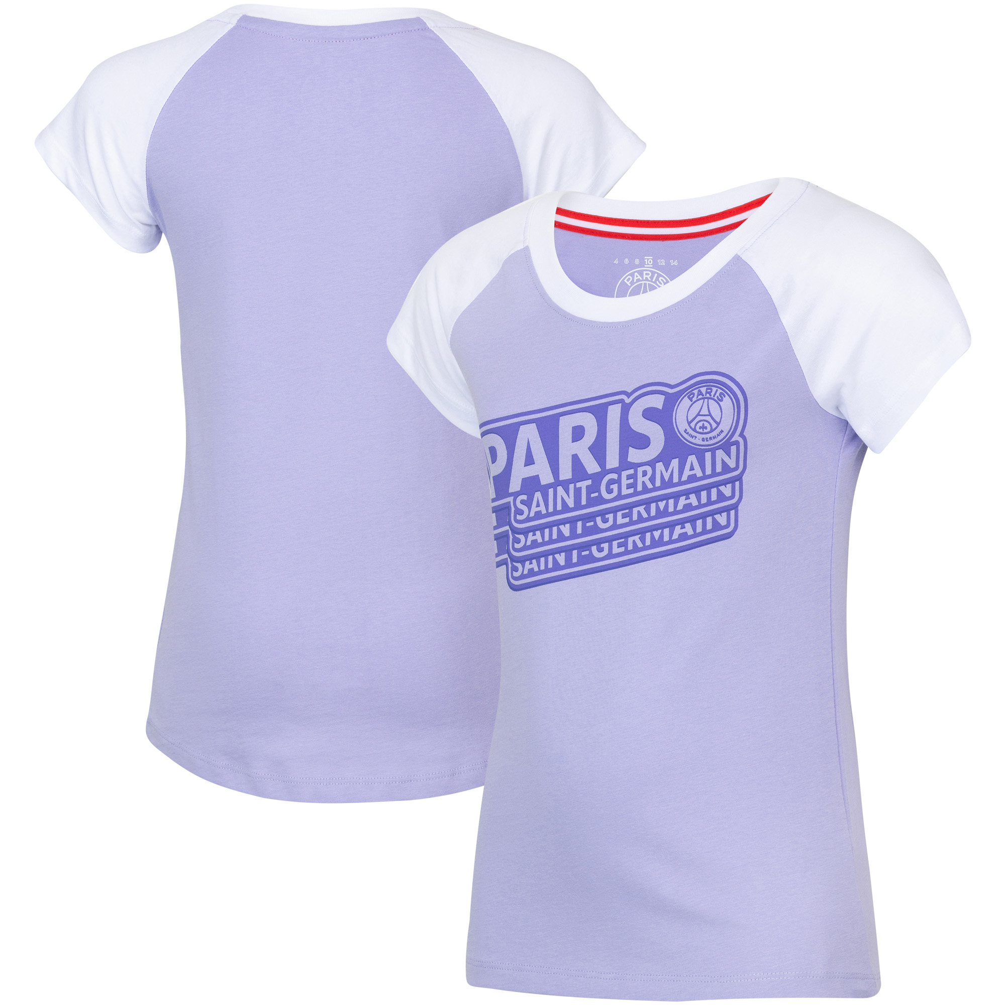 PSG Core Repeat T-Shirt – Violett – Mädchen