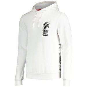 Sweat capuche PSG Parc Des Princes Oversize - Blanc - Homme, vue 3