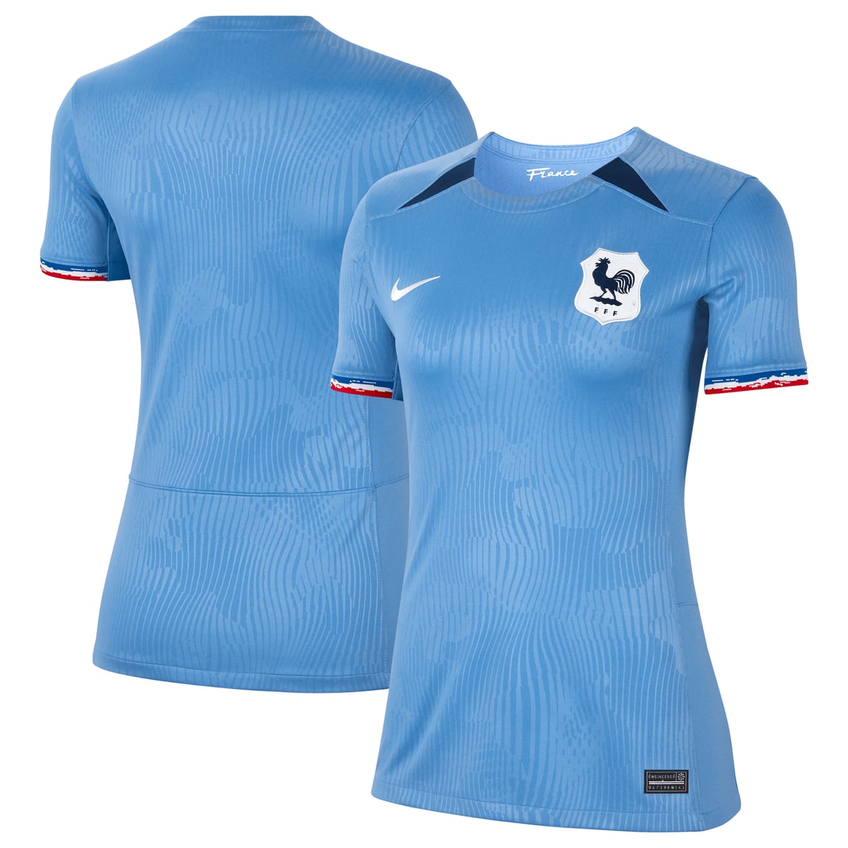Maillot France Nike Domicile Stadium 23/24 - Femme
