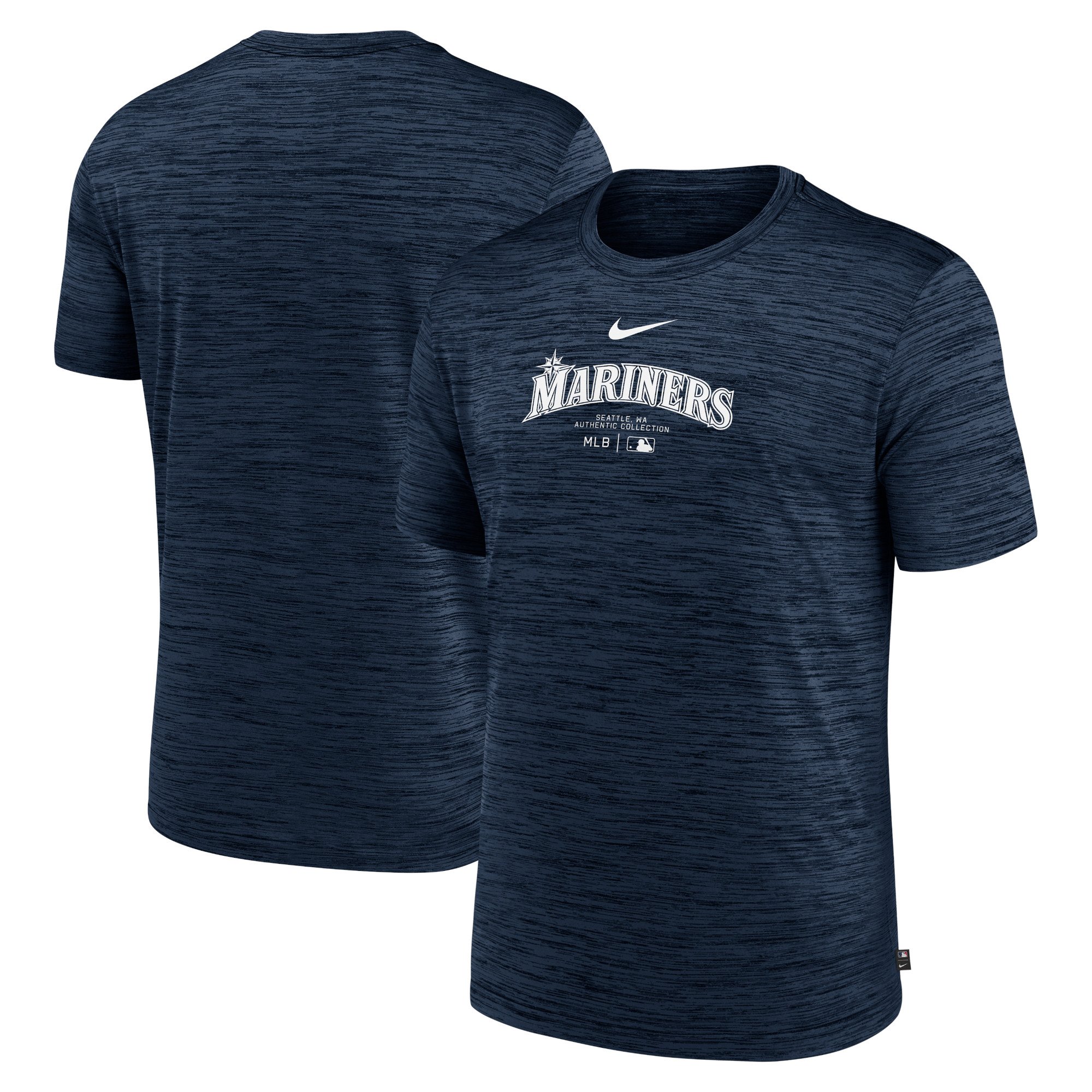 Seattle Mariners Authentic Nike Dri Fit Practice T-Shirt - Uomo