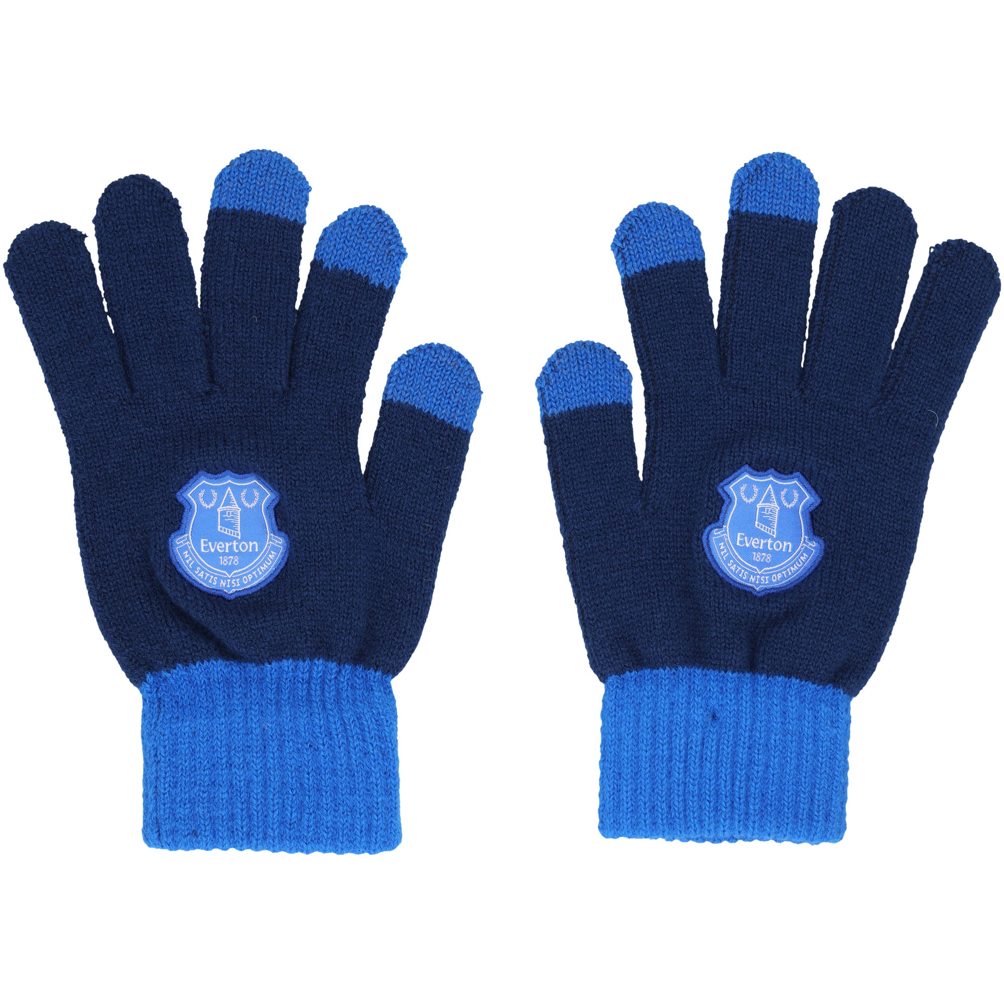 Guanti in maglia Everton Touchscreen - Navy - Adulti