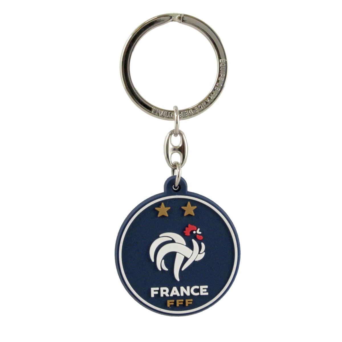 Porte-clés caoutchouc France FFF
