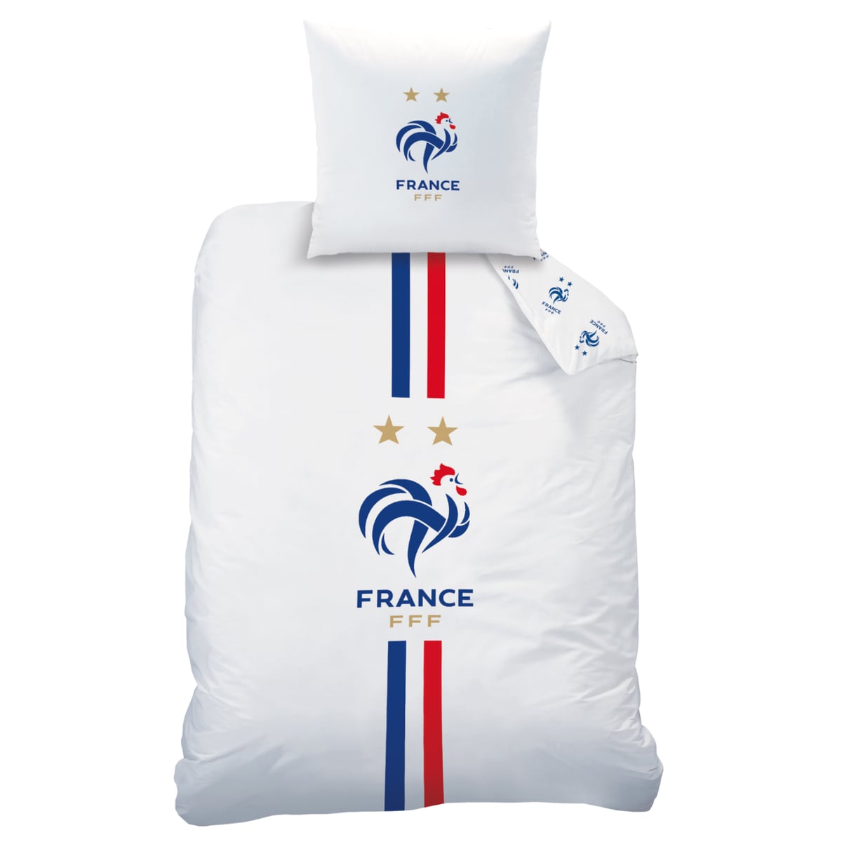 Parure de Lit France Classique - 140 x 200 + 63 x 63