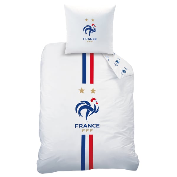 Parure de Lit France Classique - 140 x 200 + 63 x 63