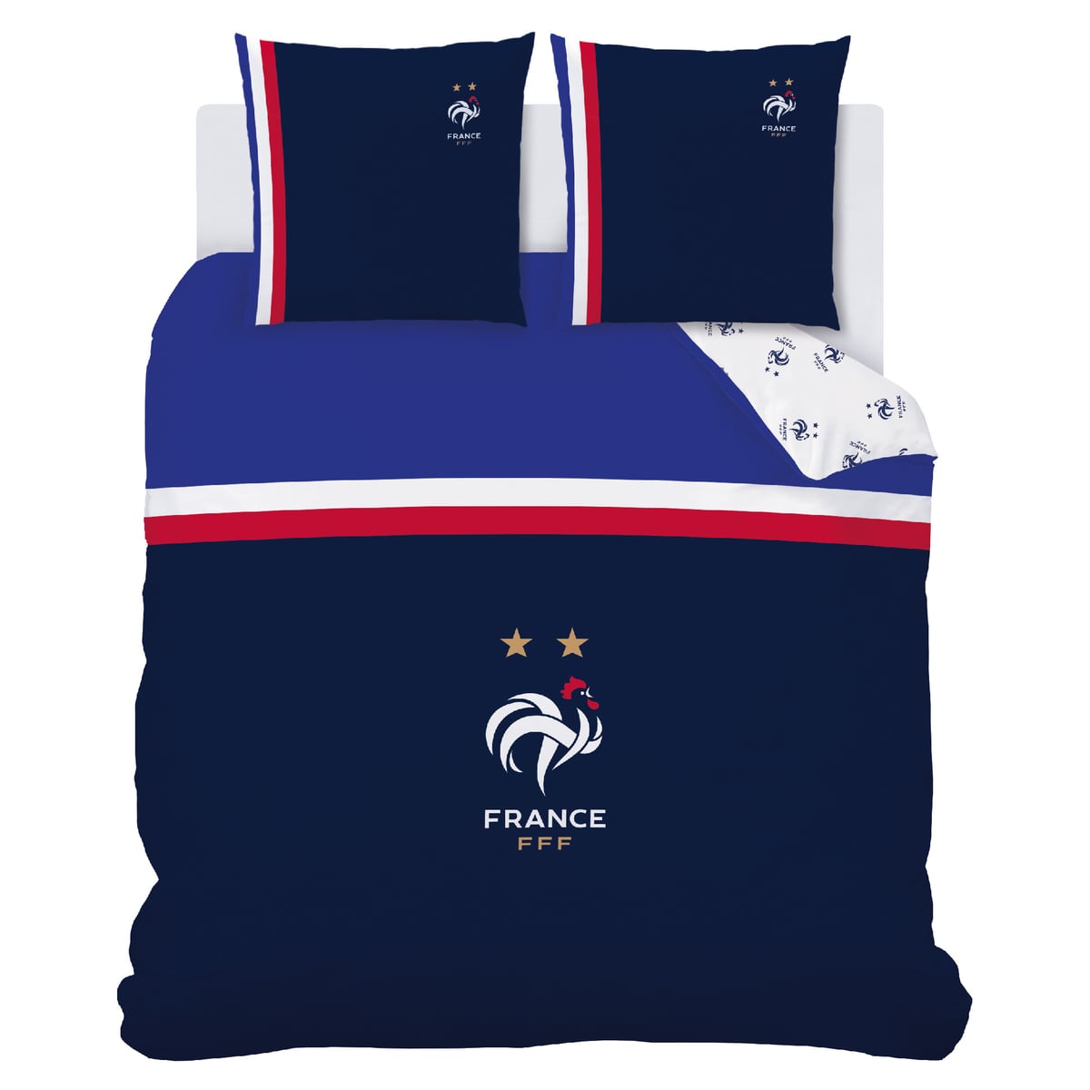 Parure de Lit France Drapeau - 240 x 220 + 2 63 x 63