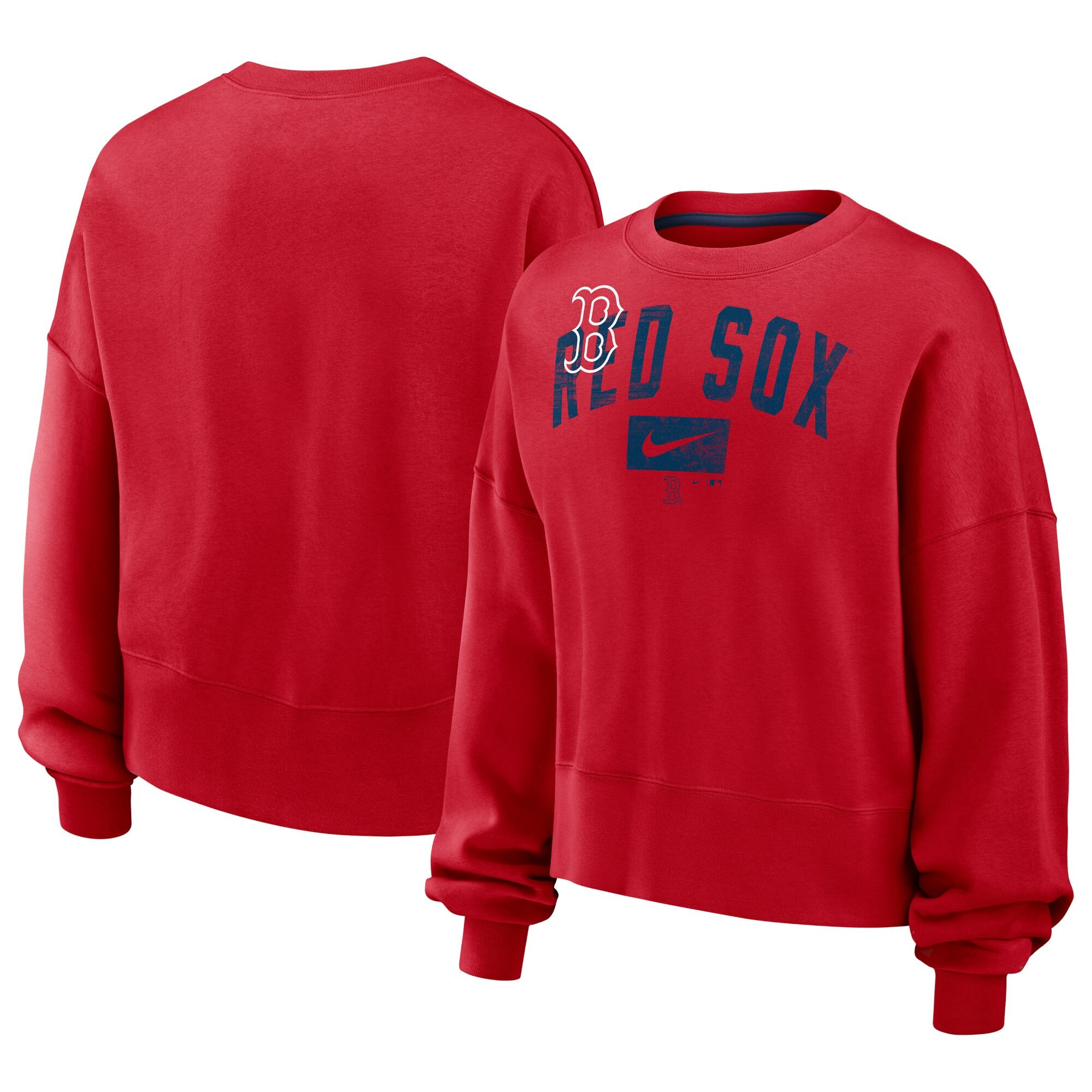 Boston Red Sox Nike MLB Crewneck Fleece - Donna
