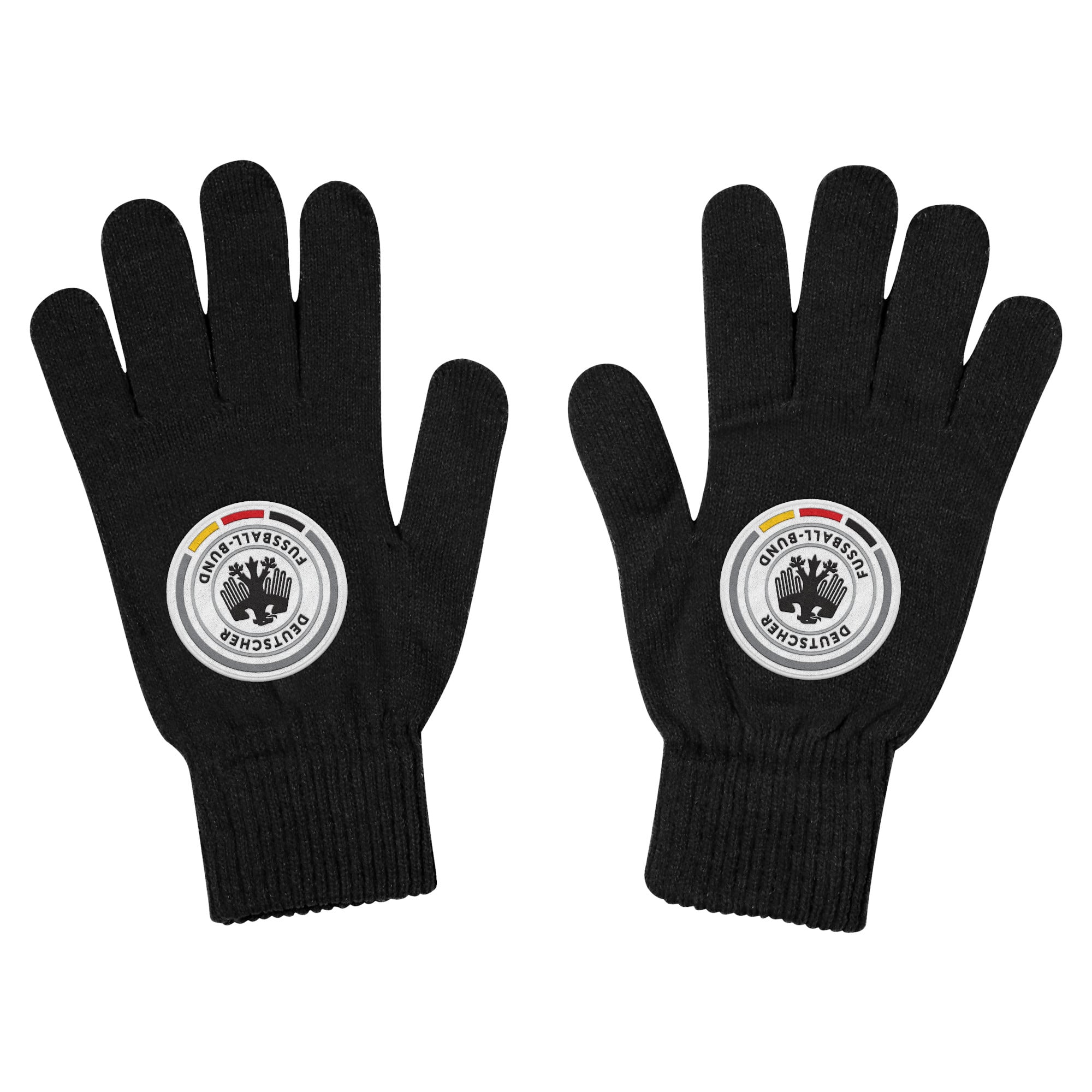 Gants en tricot DFB - Schwarz - Unisex