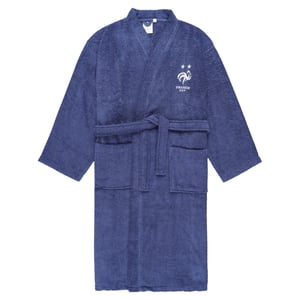 Peignoir Adulte FFF – Col Kimono - Coton, vue 3