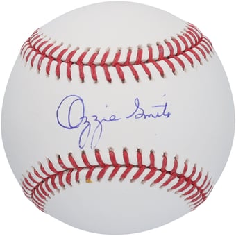 Ozzie Smith St. Louis Cardinals Autographed MLB Baseball