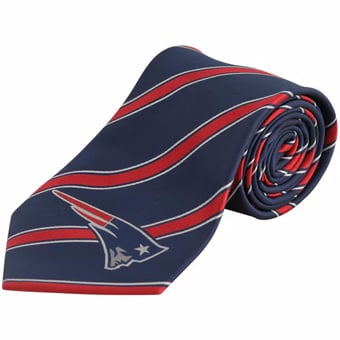 Men's New England Patriots Woven Poly Tie