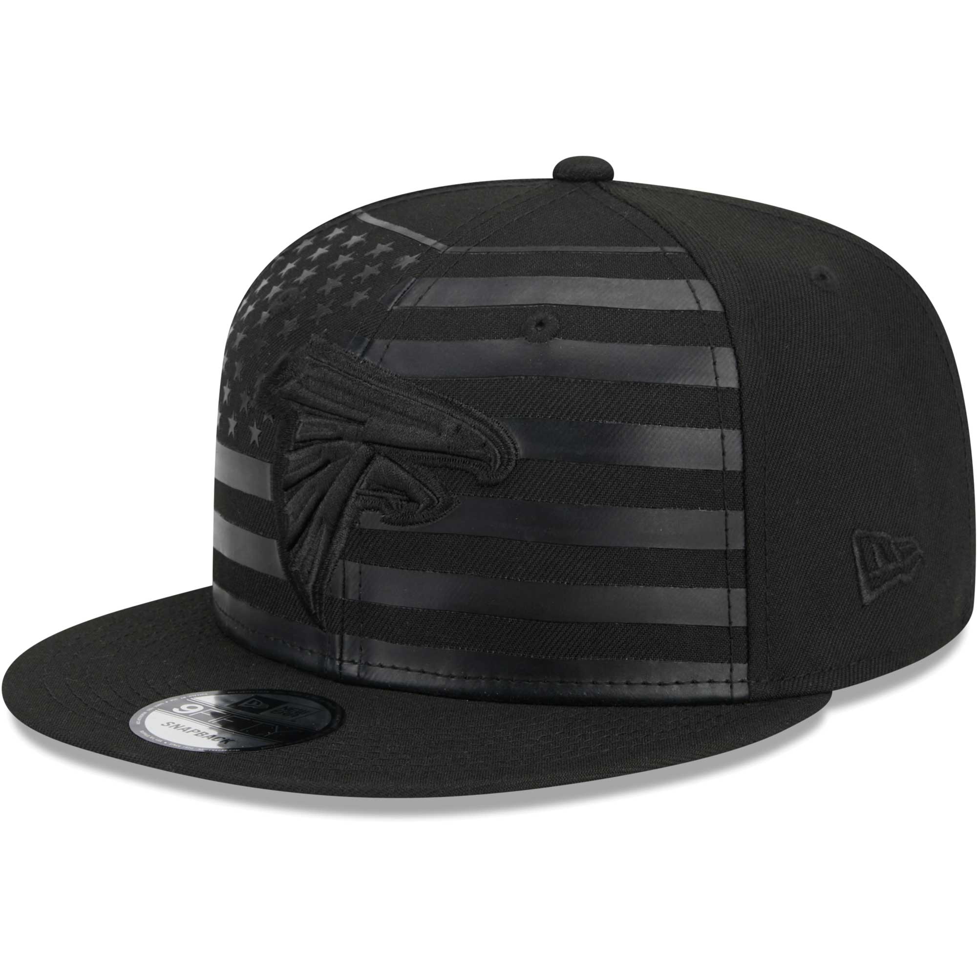 Men's New Era Black Atlanta Falcons Independent 9FIFTY Snapback Hat