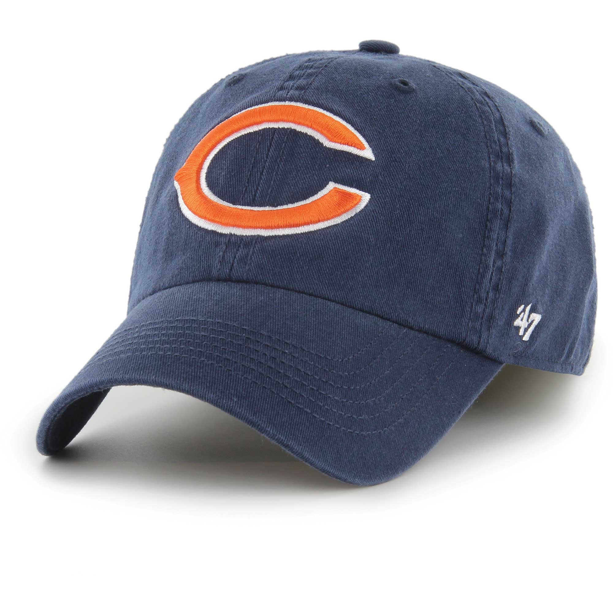 Men’s ’47 Navy Chicago Bears Franchise Logo Fitted Hat Men’s ’47 Navy Chicago Bears Franchise Logo Fitted Hat