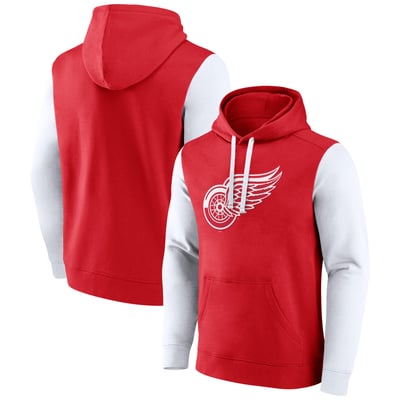 Men's Fanatics Red Detroit Red Wings Bold Attack Hoodie