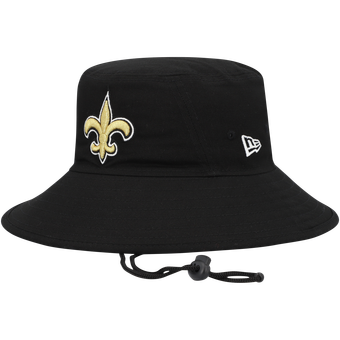 Men's New Era Black New Orleans Saints Main Bucket Hat