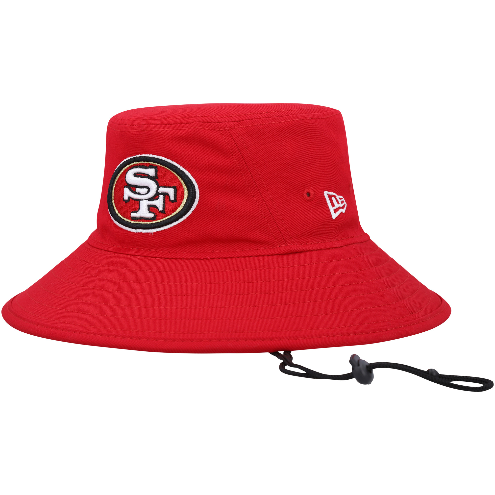 Men’s New Era Scarlet San Francisco 49ers Main Bucket Hat Men’s New Era Scarlet San Francisco 49ers Main Bucket Hat
