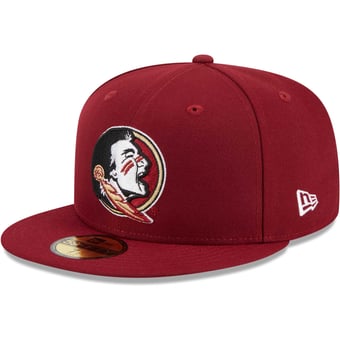 Men's New Era Garnet Florida State Seminoles 59FIFTY Fitted Hat