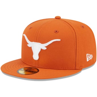 Men's New Era Burnt Orange Texas Longhorns 59FIFTY Fitted Hat