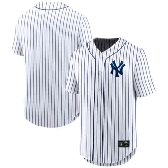Men's Fanatics  White New York Yankees Franchise Button-Up Fashion Top