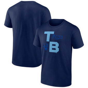Men's Fanatics Navy Tampa Bay Rays Record Shattered T-Shirt