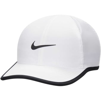Youth Nike White Featherlight Club Performance Adjustable Hat