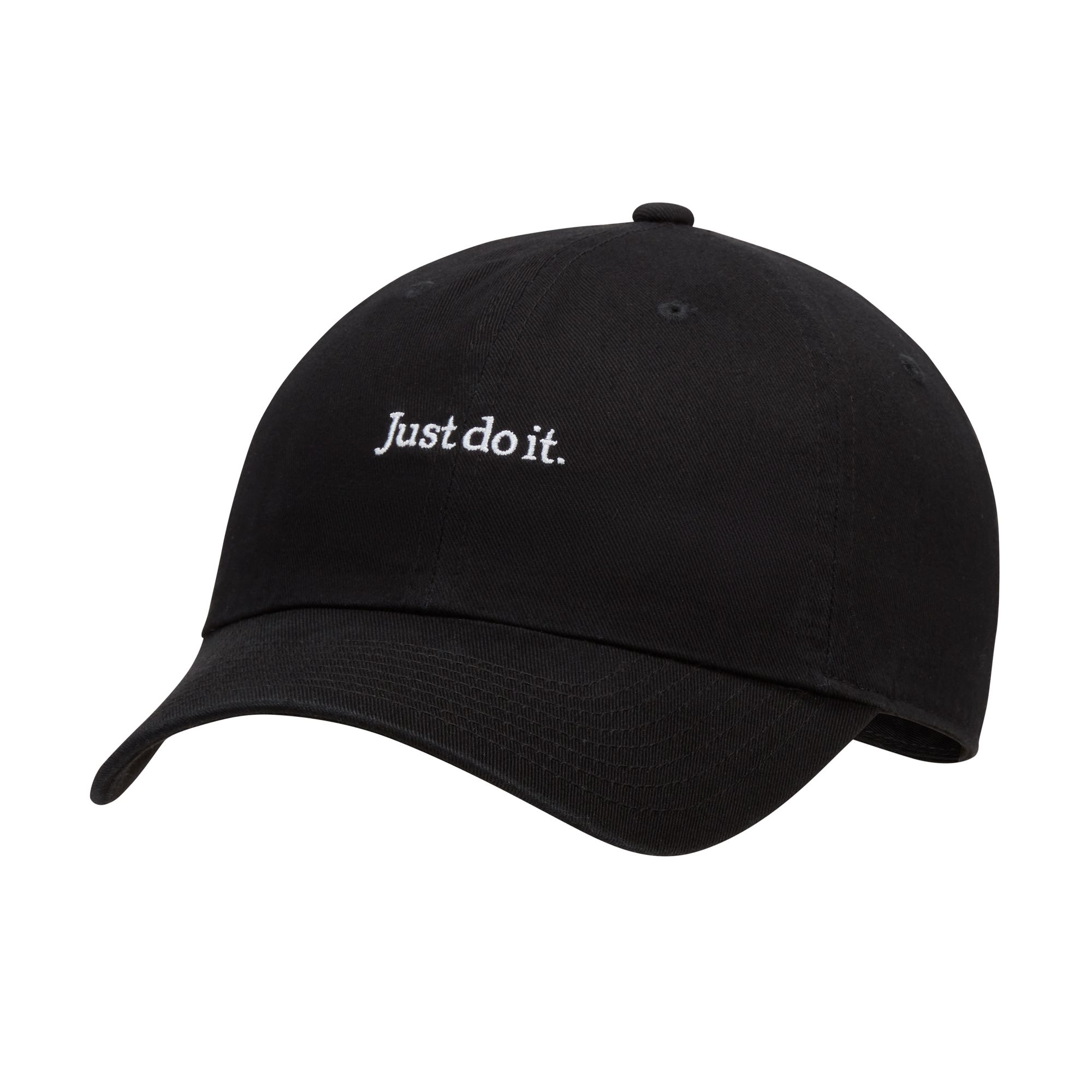 Unisex Nike Black Just Do It Lifestyle Club Adjustable Hat