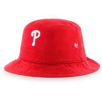 Men's '47  Red Philadelphia Phillies Primary Bucket Hat