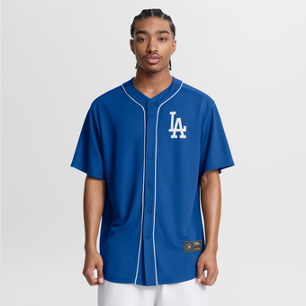 Men's Fanatics  Royal Los Angeles Dodgers Franchise Button-Up Fashion Top
