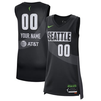 Unisex Nike Black Seattle Storm 2021 Rebel Edition Victory Custom Jersey