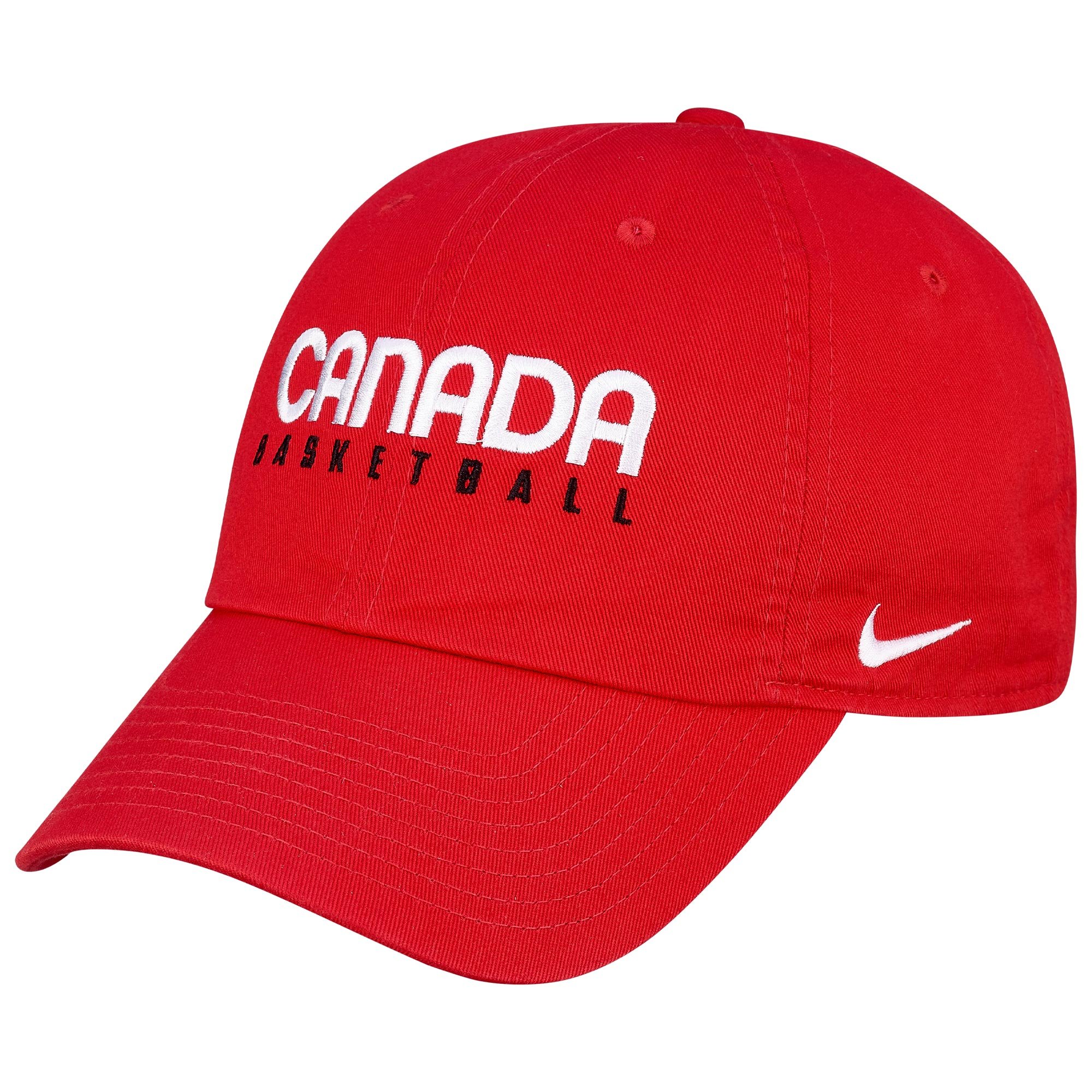 Men's Nike Red Canada Basketball Heritage86 Classic Adjustable Hat