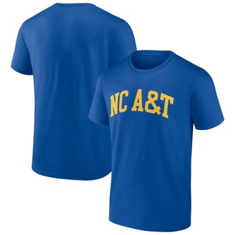 Men's Royal North Carolina A&T Aggies Basic Arch T-Shirt