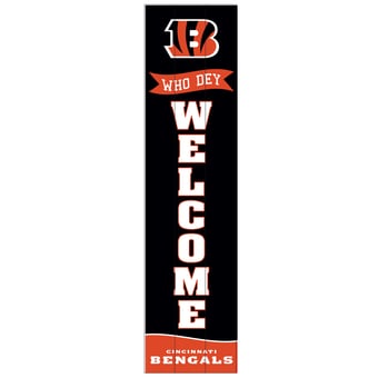 Cincinnati Bengals 47" Leaner Fan Sign