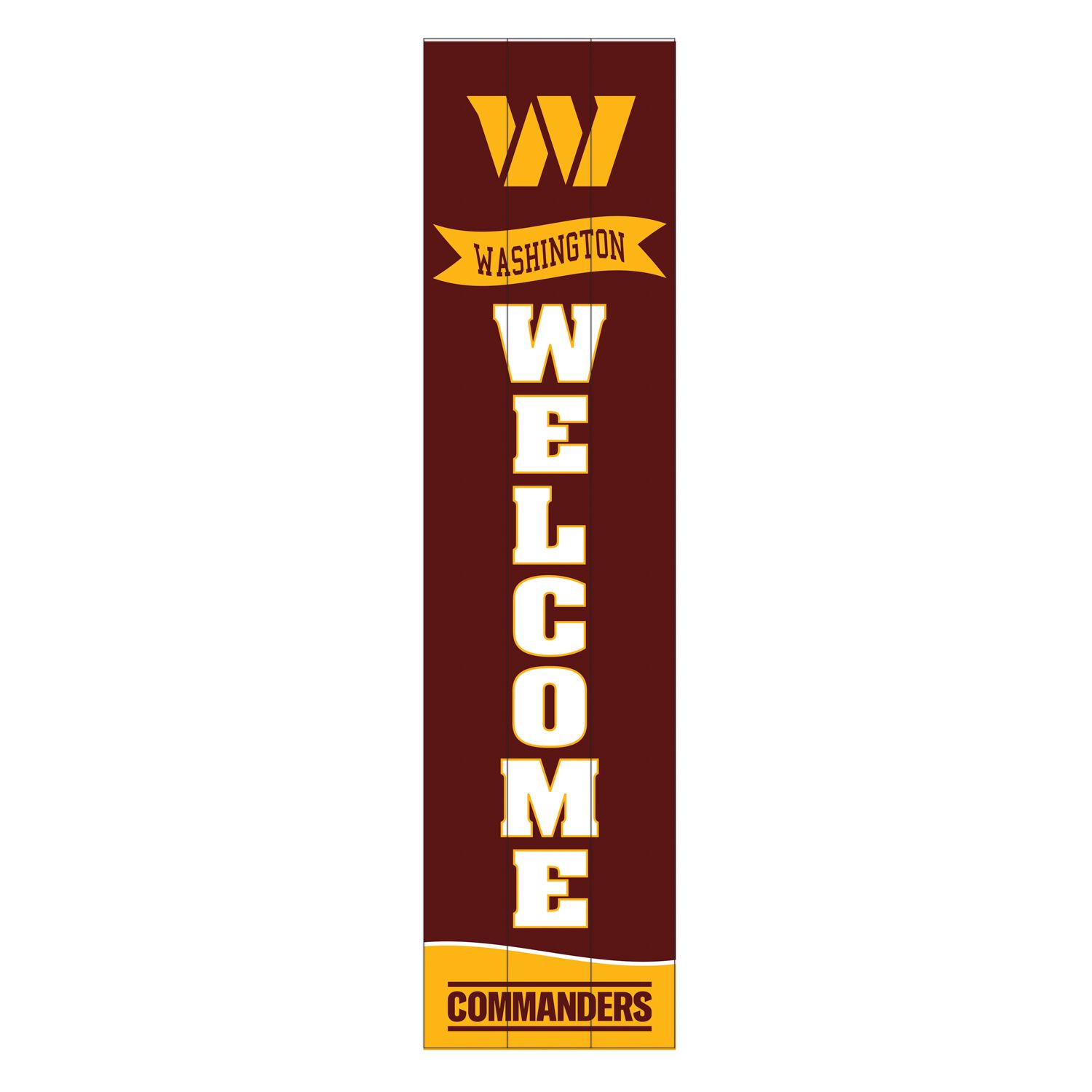 NFL Team Spirit Leaner - Washington Commanders