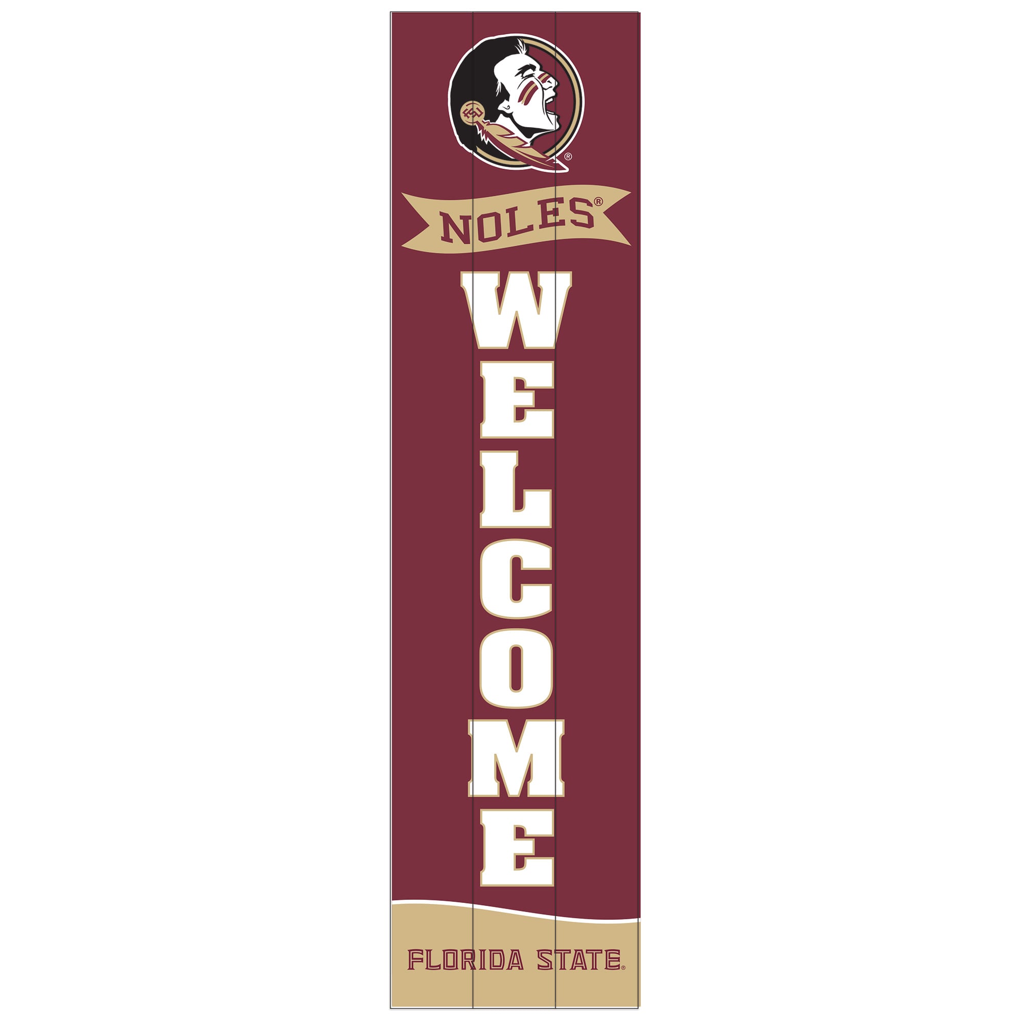Florida State Seminoles 47" Leaner Fan Sign