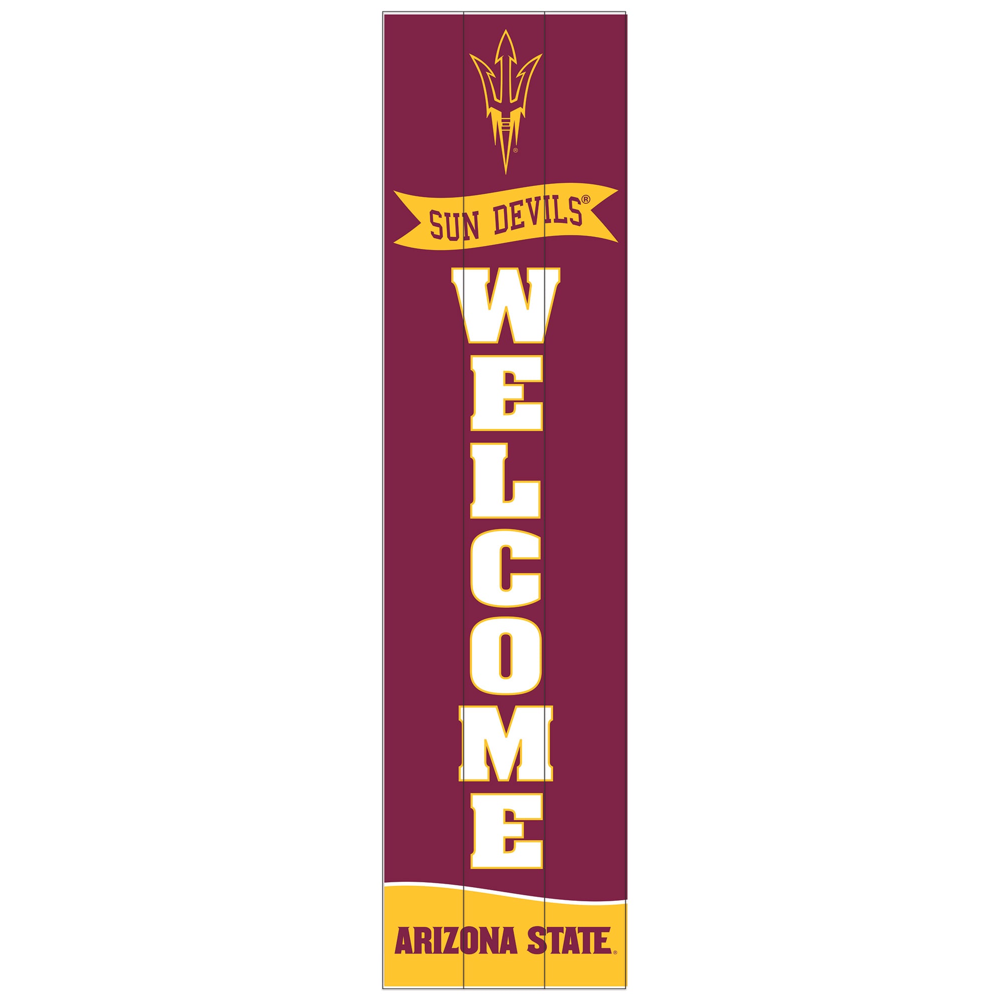 Arizona State Sun Devils 47" Leaner Fan Sign